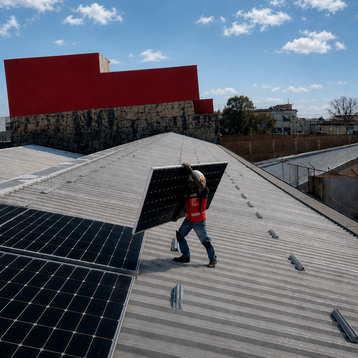paneles solares industriales monterrey